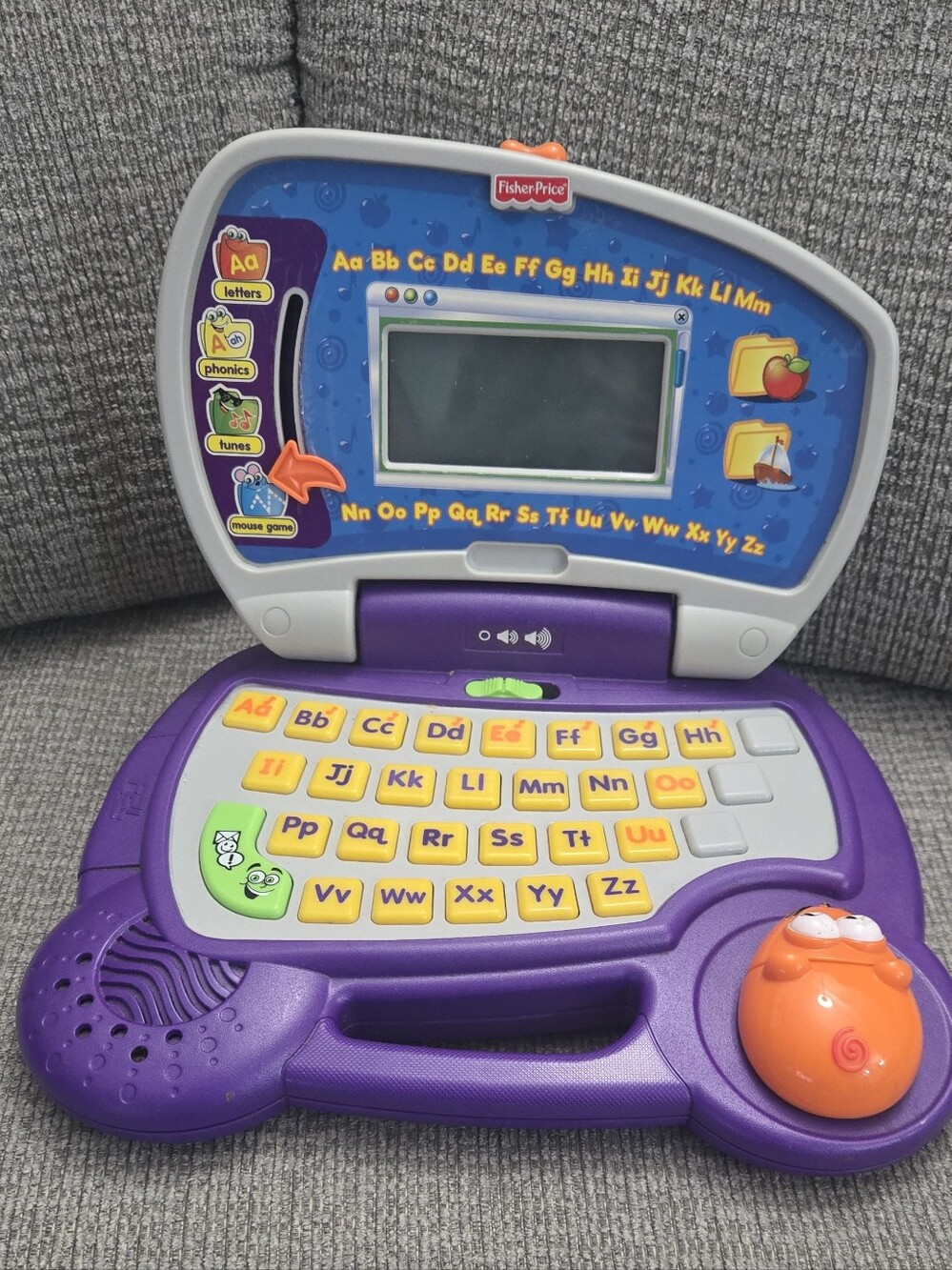 Fisher Price Fun 2 Learn Laptop Toy Partially Working